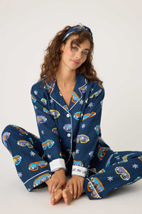 PJ Salvage Ski Ya Later Flannel PJ-XL only