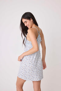 PJ Salvage Wild Dreams Modal Floral Leopard Chemise