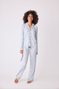 PJ Salvage Wild Dreams Modal Floral Leopard PJ Set-1 large left
