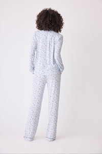 PJ Salvage Wild Dreams Modal Floral Leopard PJ Set-1 large left