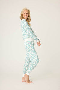 PJ Salvage Lacey Jade Floral PJ Set-1 medium left