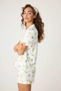 PJ Salvage Limes and Sunshine Short Set-XL only