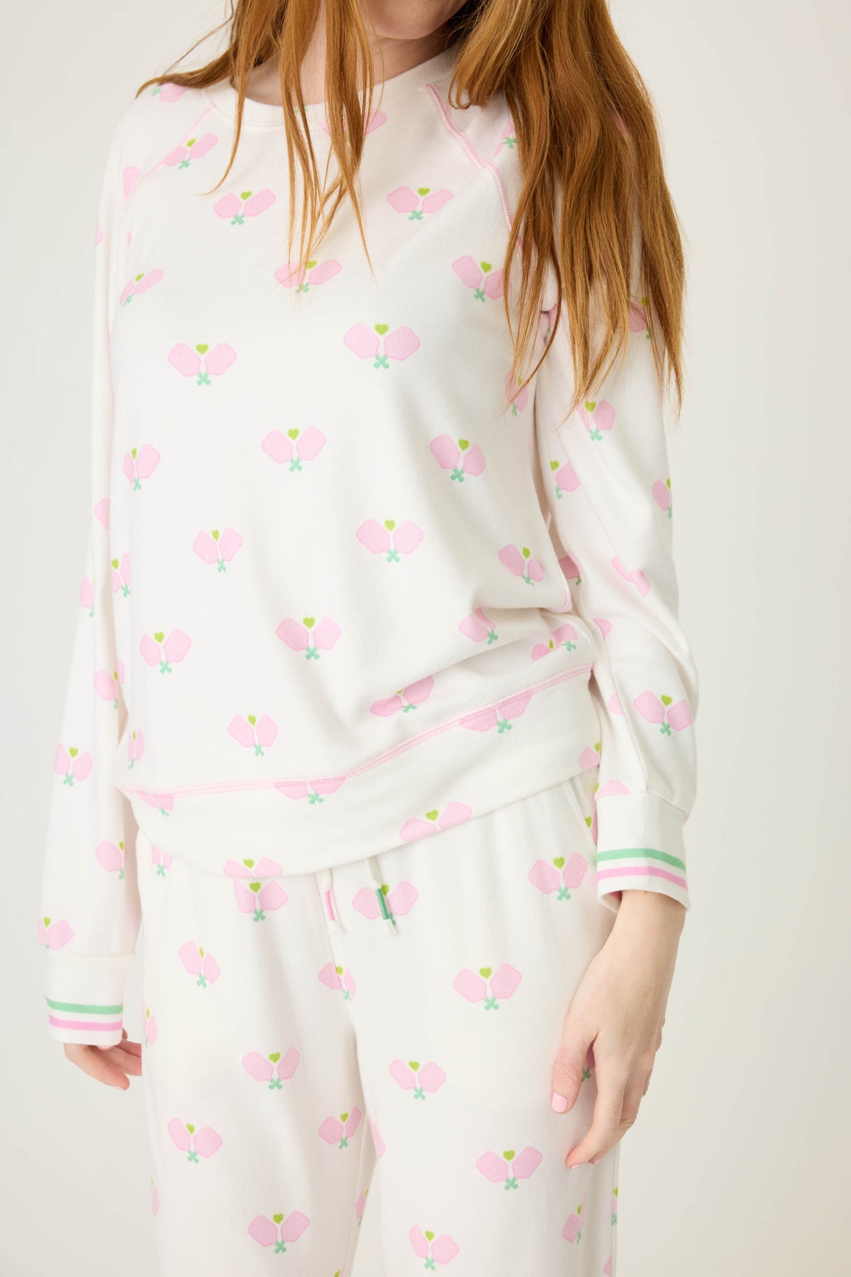 PJ Salvage Peachy Party Courtside PJ Set