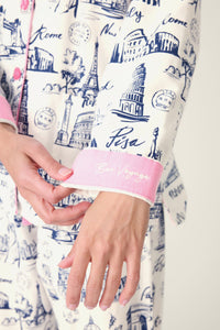 PJ Salvage Bon Voyage Flannel PJ