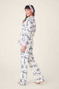 PJ Salvage Bon Voyage Flannel PJ