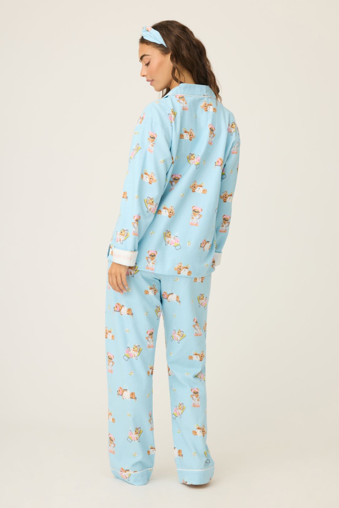 PJ Salvage Beary Cute Flannel PJ