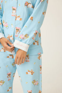 PJ Salvage Beary Cute Flannel PJ
