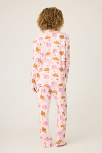 PJ Salvage Brunch Club Breakfast Flannel PJ