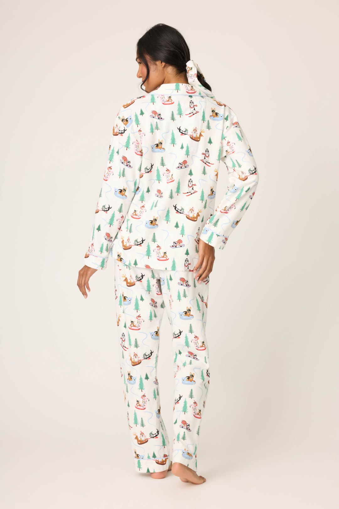 PJ Salvage Sleigh All Day Flannel PJ