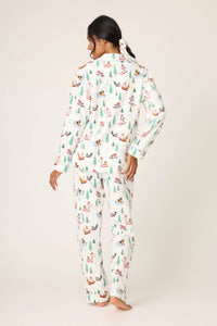 PJ Salvage Sleigh All Day Flannel PJ