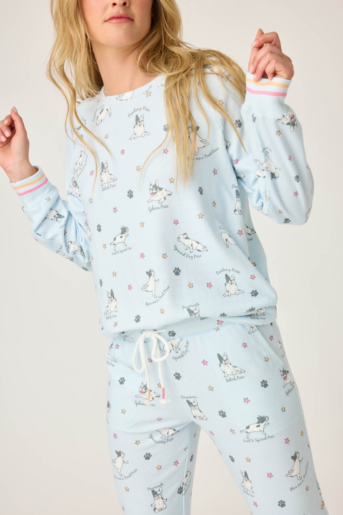 PJ Salvage Paws and Breathe PJ Set