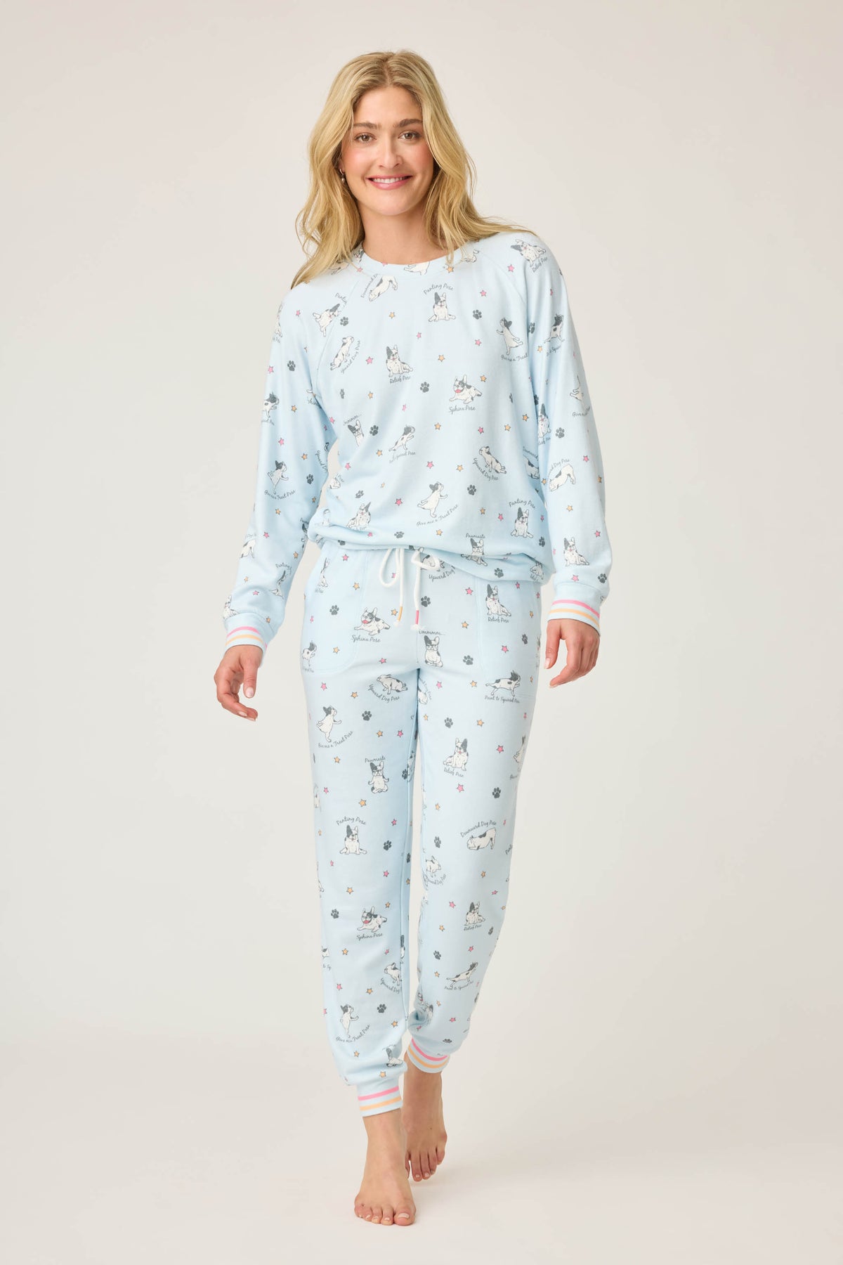 PJ Salvage Paws and Breathe PJ Set