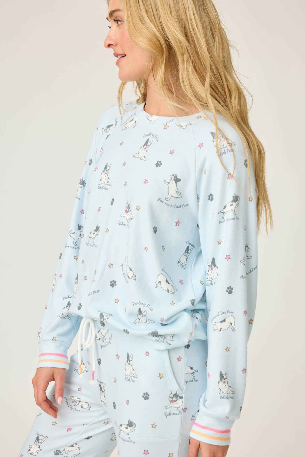 PJ Salvage Paws and Breathe PJ Set