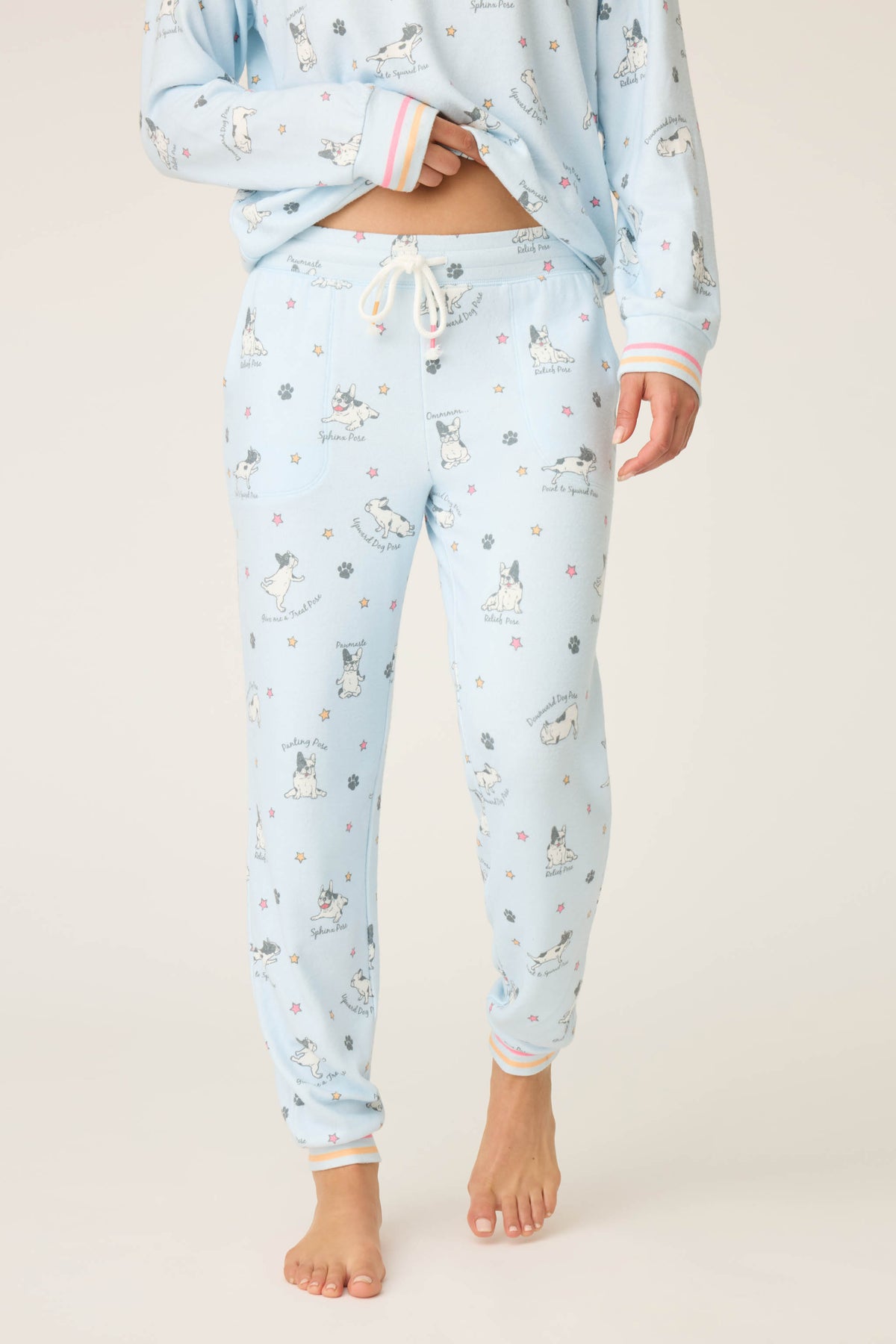 PJ Salvage Paws and Breathe PJ Set