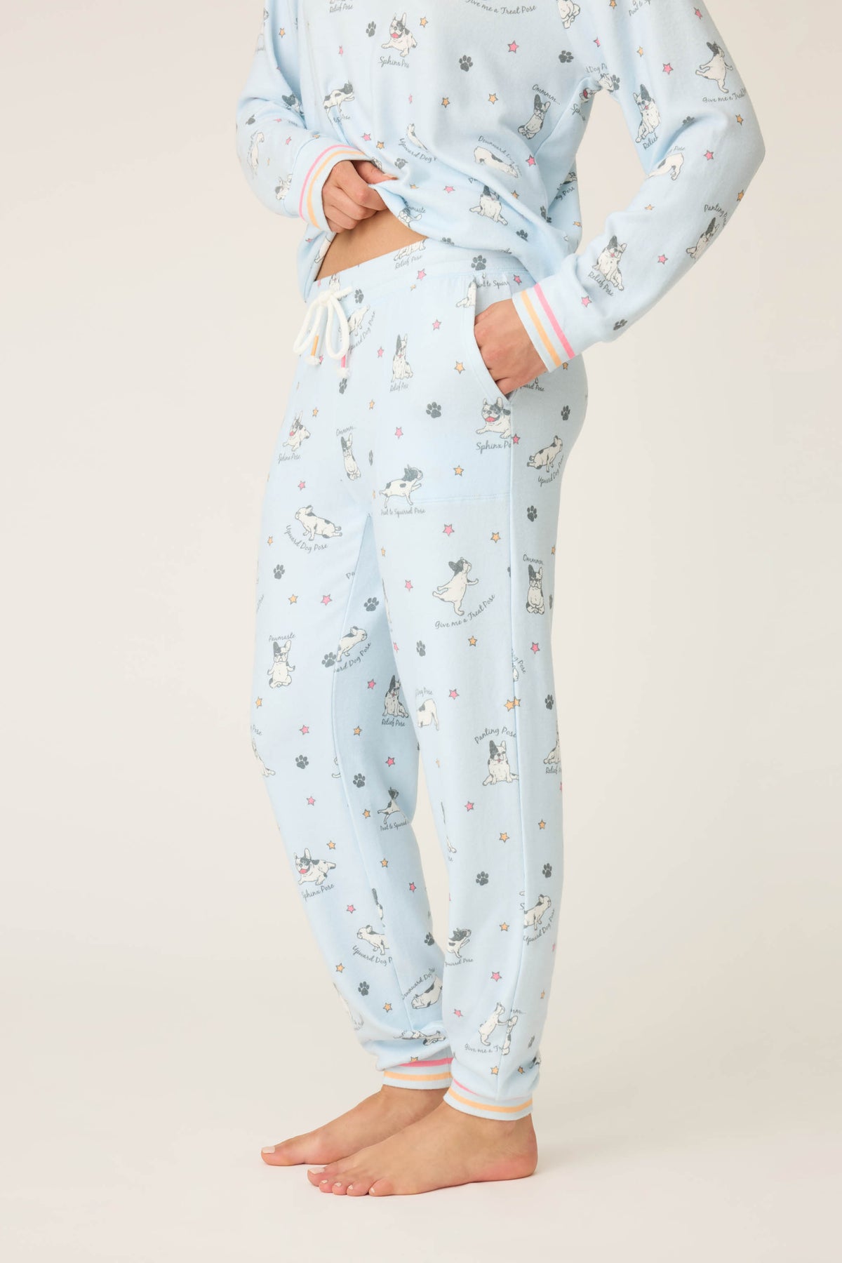 PJ Salvage Paws and Breathe PJ Set