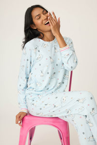 PJ Salvage Paws and Breathe PJ Set