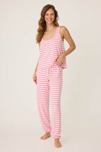 PJ Salvage Tini Time Stripe PJ Set