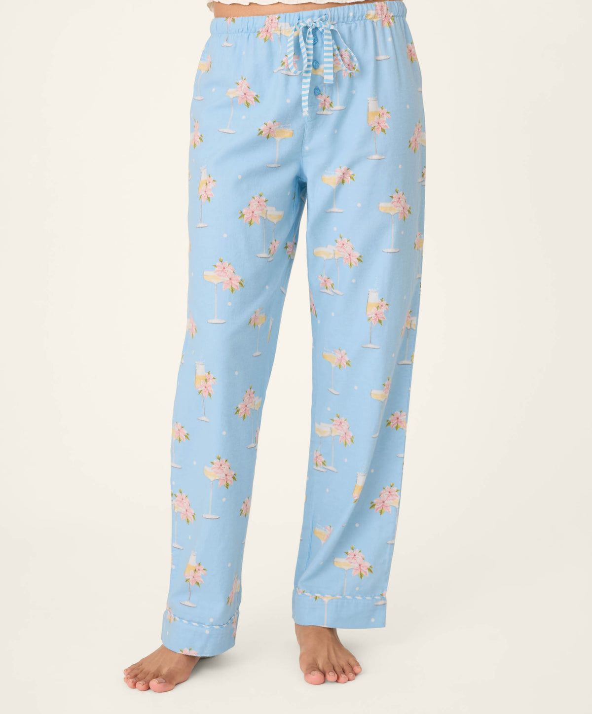 PJ Salvage Fizz The Season Flannel Pant