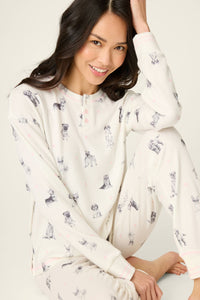 PJ Salvage My Dog Is My Valentine PJ Set