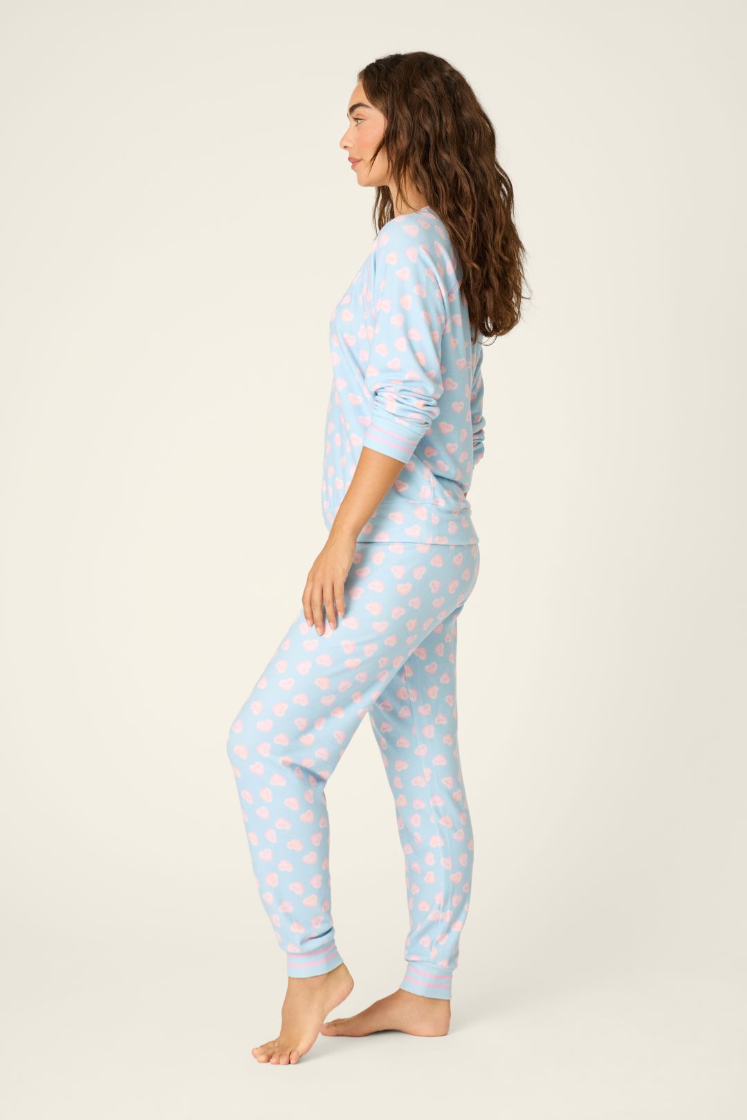 PJ Salvage Love Heart Peachy PJ Set