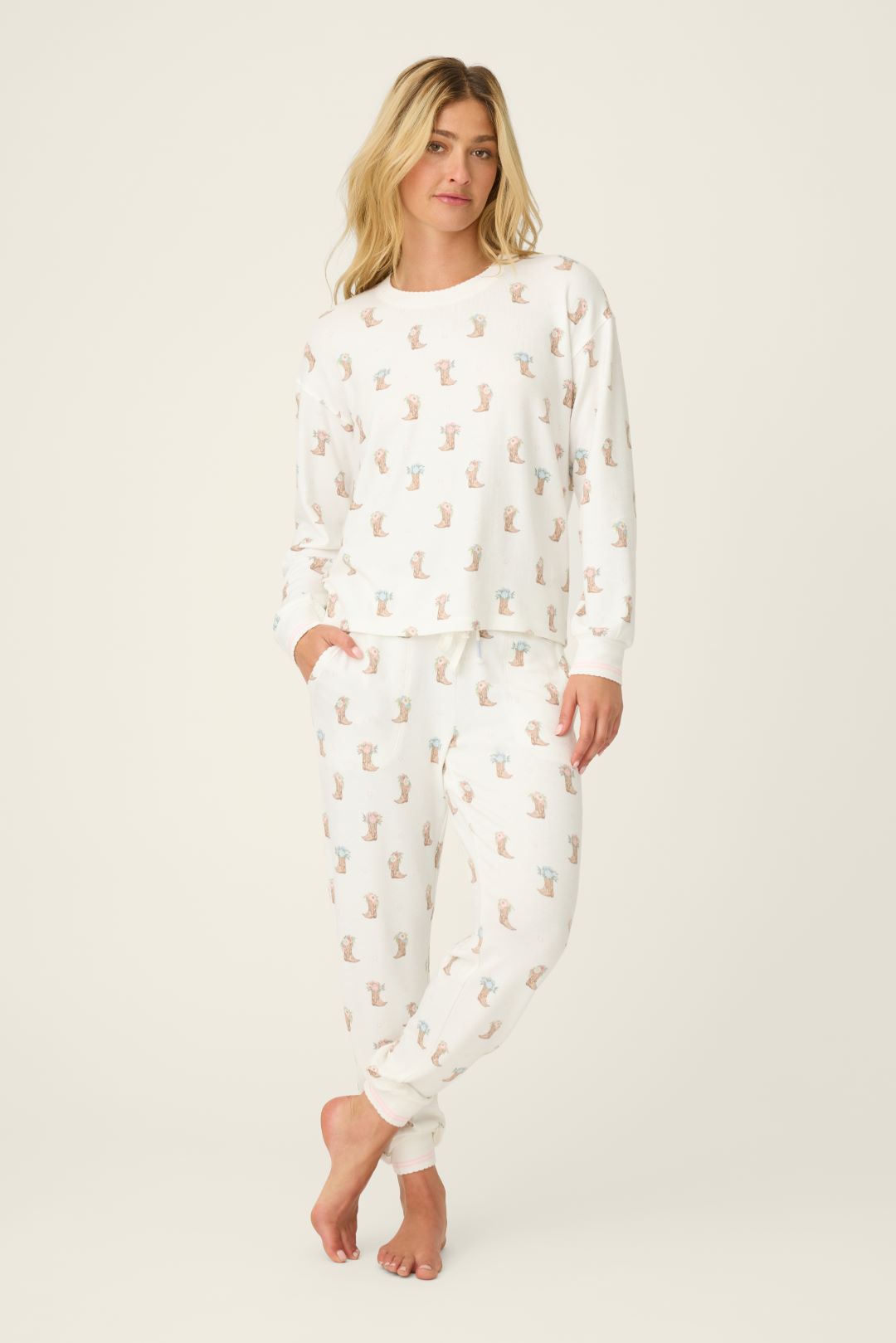 PJ Salvage Western Blooms PJ Set