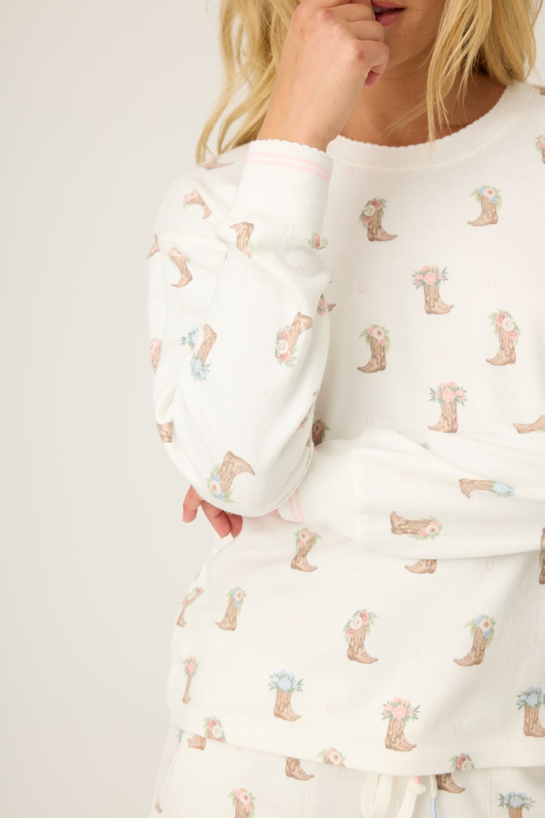 PJ Salvage Western Blooms PJ Set