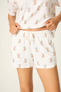 PJ Salvage Western Blooms Short Set