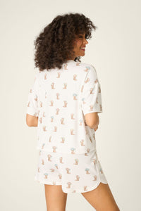 PJ Salvage Western Blooms Short Set