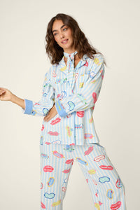 PJ Salvage Out Of Office Eye Mask Flannel PJ