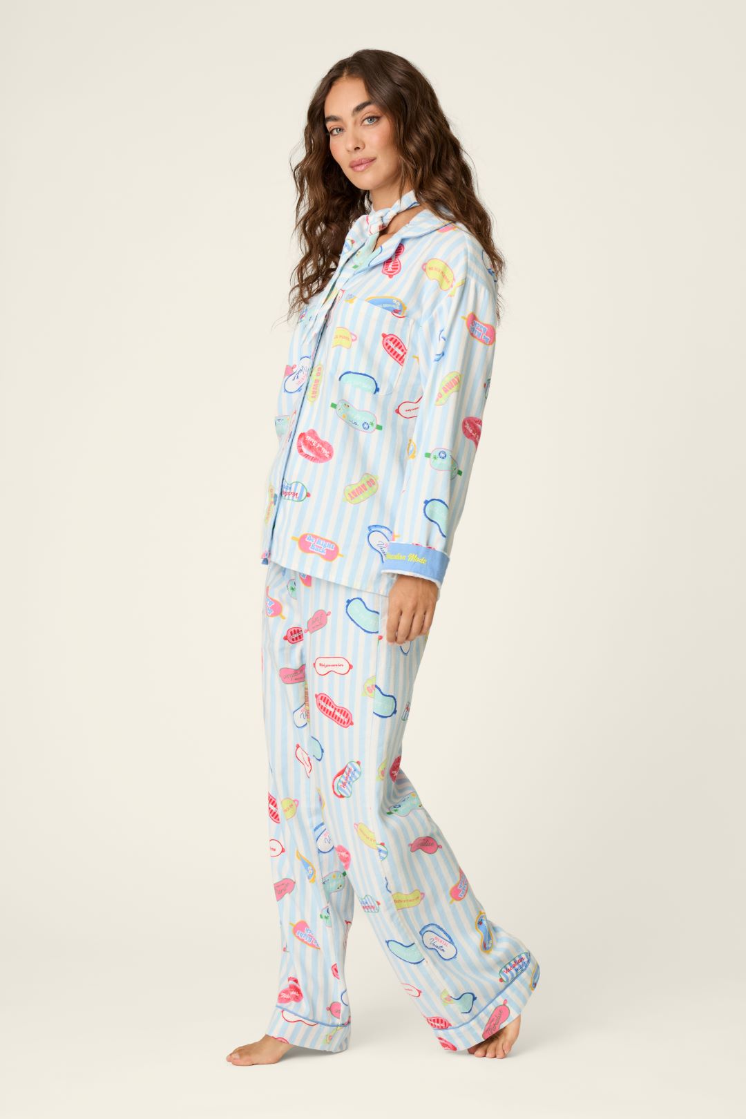 PJ Salvage Out Of Office Eye Mask Flannel PJ