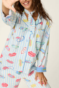 PJ Salvage Out Of Office Eye Mask Flannel PJ