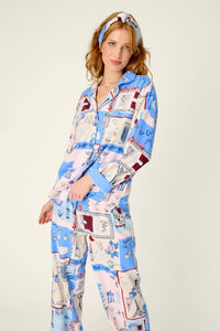 PJ Salvage Parisian Flannel PJ