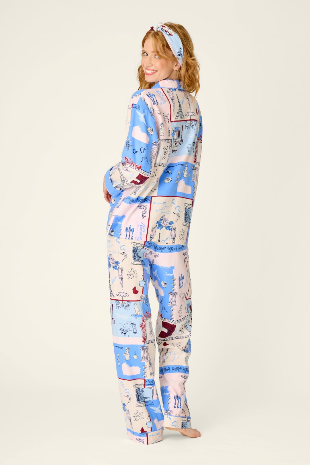 PJ Salvage Parisian Flannel PJ
