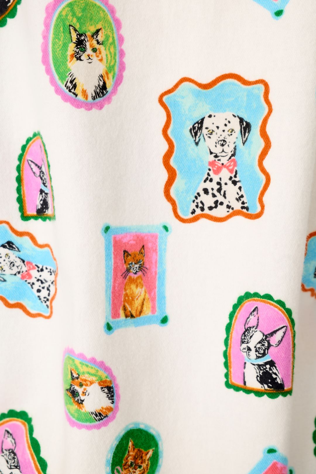 PJ Salvage Picture Purrfect Pet Portraits Flannel PJ