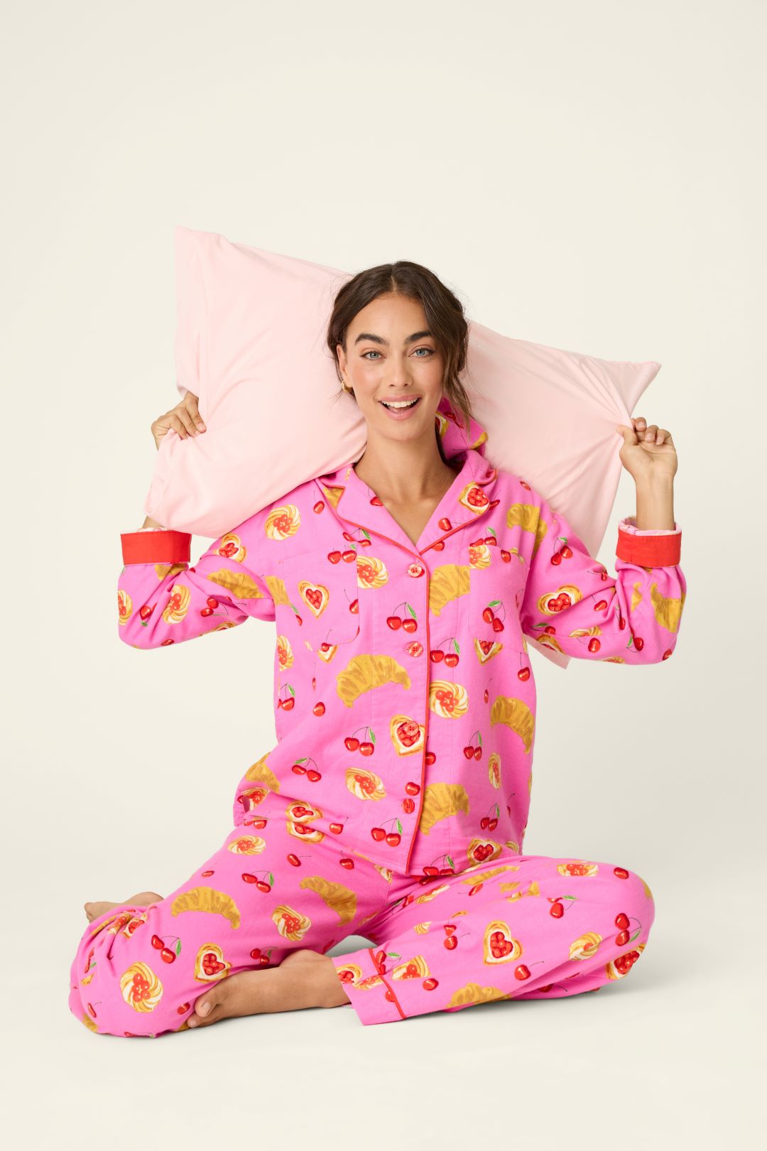 PJ Salvage Breakfast Pastry Flannel PJ