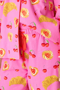 PJ Salvage Breakfast Pastry Flannel PJ