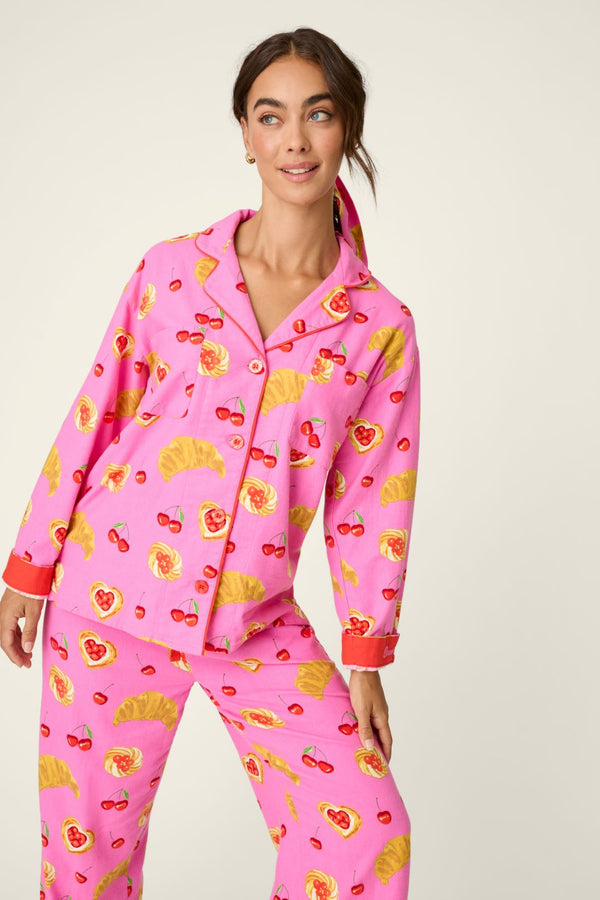 PJ Salvage Breakfast Pastry Flannel PJ