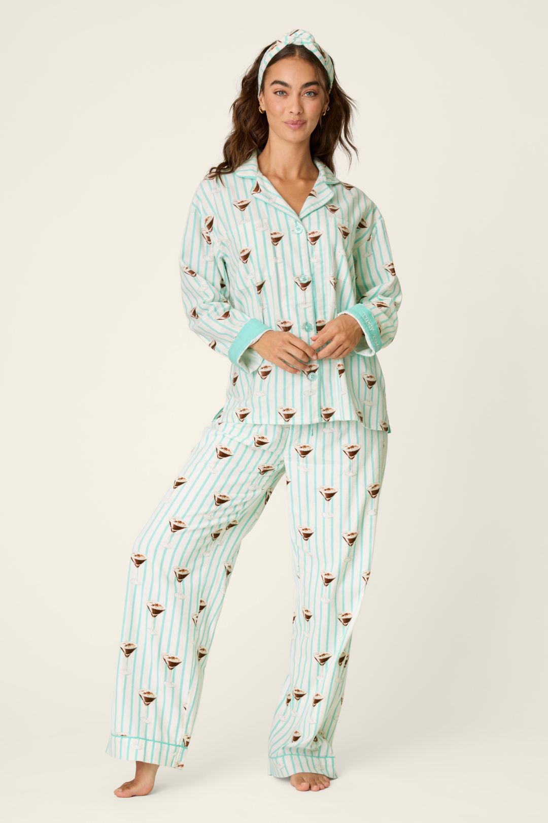 PJ Salvage Espresso Martini Flannel PJ