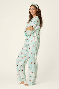 PJ Salvage Espresso Martini Flannel PJ