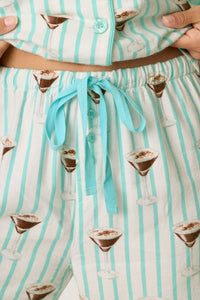 PJ Salvage Espresso Martini Flannel PJ