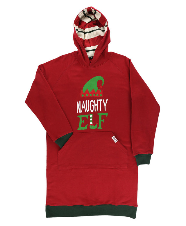 LazyOne Naughty Elf Sleep Hoodie