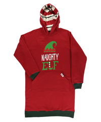 LazyOne Naughty Elf Sleep Hoodie