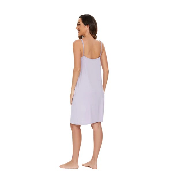 Daniadown Bamboo Spaghetti Strap Nightdress-Small only