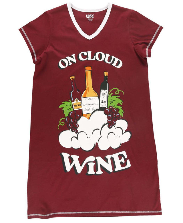 LazyOne On Cloud Wine Nightshirt