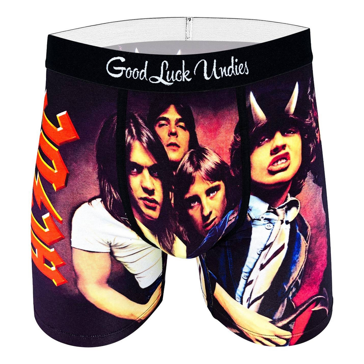 Good Luck Undies AC/DC Highway To Hell Underwear