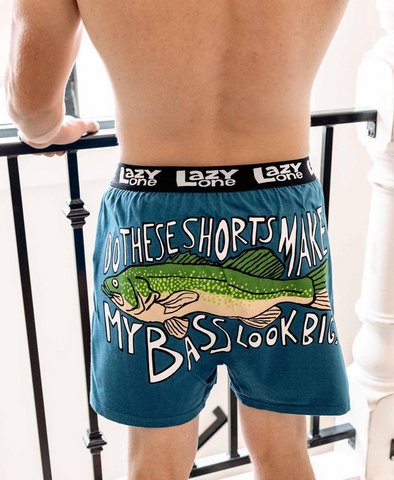 LazyOne Bass Look Big Boxer