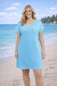 Cool Girl Comfy Cabana Nightshirt