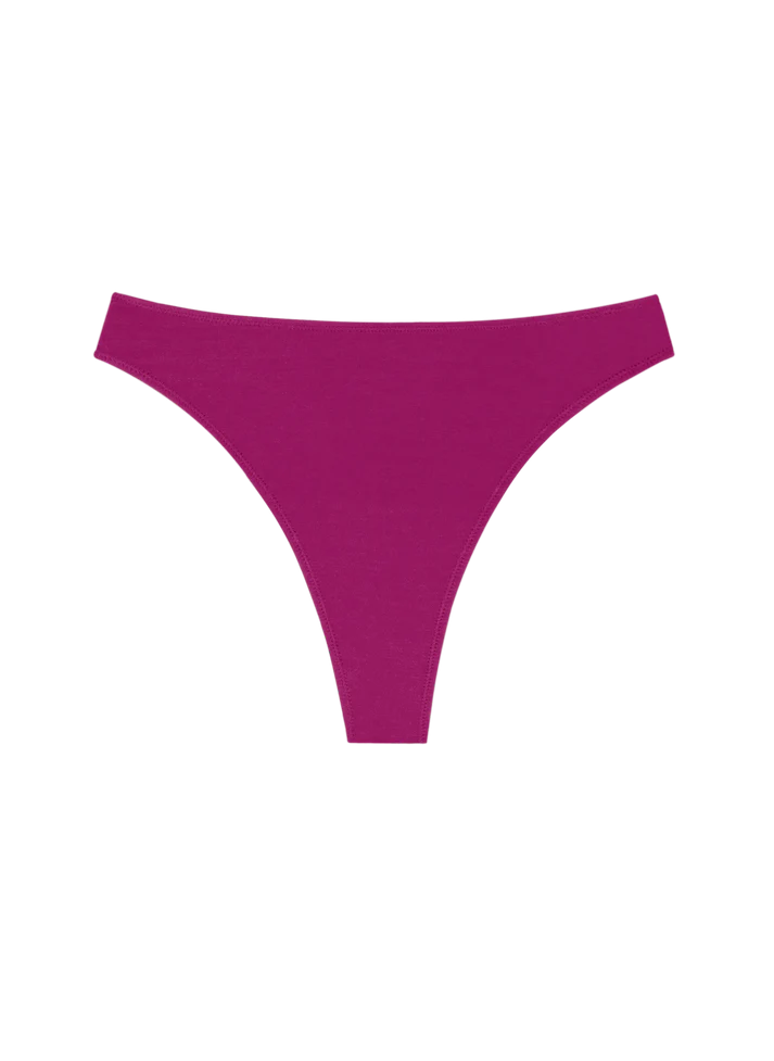 Huha Mineral Undies High Rise Thong-Limited Edition Berry