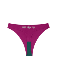 Huha Mineral Undies High Rise Thong-Limited Edition Berry