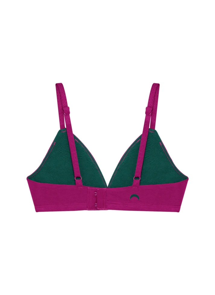 Huha Mineral Triangle Bra-Limited Edition Berry